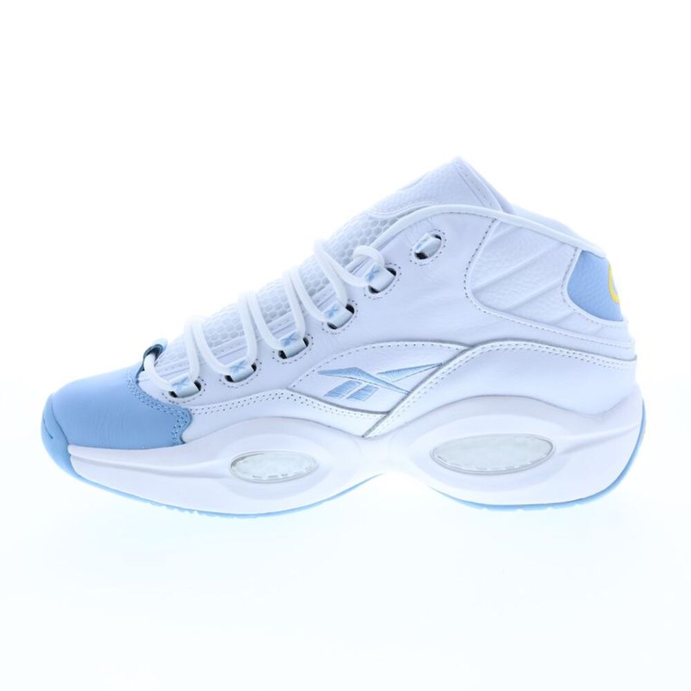Reebok Mens Question Mid White Shoes (NWT) - Picture 5 of 7